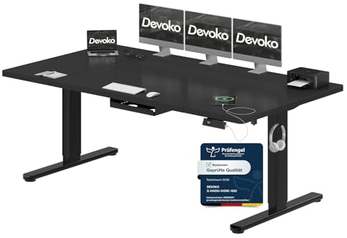 Devoko Schreibtisch Höhenverstellbar Elektrisch