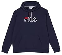 Fila Unisex Classic 2.0 Hoodie, New Navy, Size M