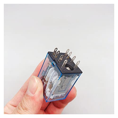 Relais Électromagnétique avec Embase LED AC 220V - Commande Stable et Sécurisée - 5