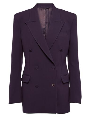 Veste de loisirs lapin de pointe blazer de costume affaires double boutonnage