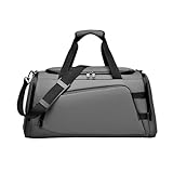 Generisch Reisetasche, langlebig, sportlich, stilvolle Handtasche, kompatibel for den täglichen Gebrauch im Fitnessstudio, Wochenendausflug(GRAY)