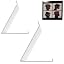 2 Pack - White