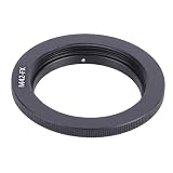 GOWENIC Pierścień Adaptera Obiektywu M42, Adapter Cienkiego Mocowania ze Stopu Aluminium do Aparatu Bezlusterkowego Fuji FX