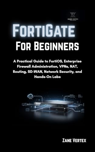 FortiGate For Beginners : A Practical Guide to FortiOS, Enterprise Firewall Administration, VPNs, NAT, Routing, SD-WAN, Network Security, and Hands-On Labs