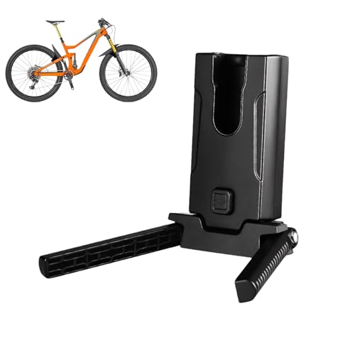 Bike Crank Kickstand, Stable Upright Positioner, Pedal Support for Bike Parking, Adjustable Bicycle Kickstand for Mountain, Urban, Commuting, Trail Riding, Touring, Garage Storage and Travel