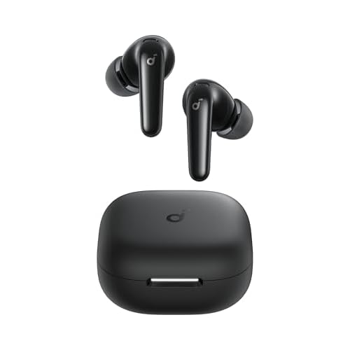 Soundcore P31i di Anker, Cancellazione adattiva rumore in tempo reale, Audio HR, Auricolari BT wireless con funzione di traduzione, 50 ore di autonomia, Cuffie BT