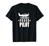 Proud Pilot Flugzeugflieger Flugzeug Flieger T-Shirt