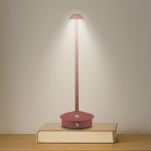 BEPER P207ILI151 Lampada da Tavolo Ricaricabile senza fili, 3 Tonalità di colore, Intensità Regolabile, USB Type-C Inclusa, Portatile per Scrivania, Comodino o Tavolo