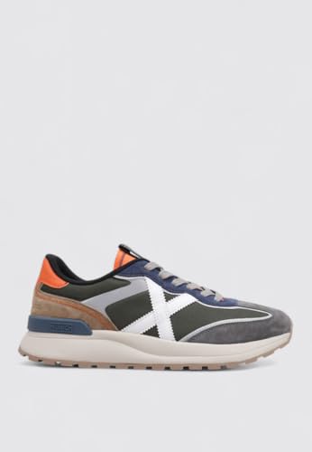 Munich Dynamix baskets basses homme en noir et blanc