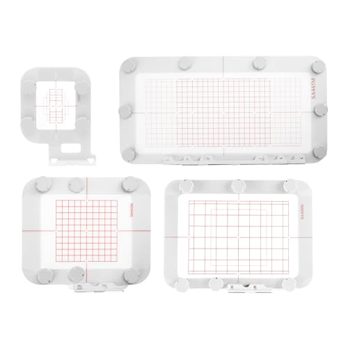 Aros magnéticos para Brother PE800 y SE1900 juego de marcos de metal MagnaHoop