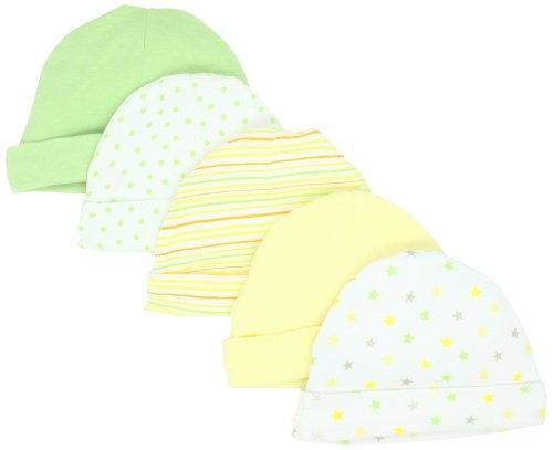Image of Spasilk Unisex-Baby Newborn 5 Pack Hat