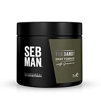Seb Man The Dandy - Pomade mit leichtem Halt - Für ein glänzendes, glattes Finish - Für alle Haartypen - 1 x 75ml