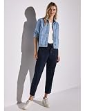 Street One Damskie spodnie w stylu cargo, Deep Blue, 36W / 28L