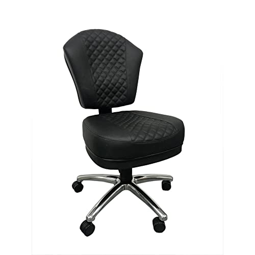 American Gaming Supply Deluxe Black on Black Poker Chair