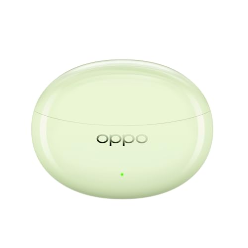 Image of Oppo Enco Air3 Pro Wireless Earbuds, Bluetooth 5.3, Noise Cancelling, Wireless Charging, Low Latency, Large Capacity Battery, IP55 - Green