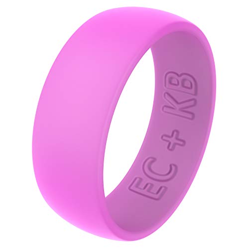 The Original Custom Personalized Silicone Wedding Band Ring #TOP7