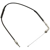 アクティブ(ACTIVE) アジャスタブルスロットルワイヤー(ステン金具/ブラックアウター) 700mm 1060160