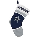 FOCO Dallas Cowboys NFL Christmas Stocking – Plush Limited Edition Holiday Stocking – Represent The NFC East and Show Your Team Spirit with Officially Licensed Football Fan Decorations
