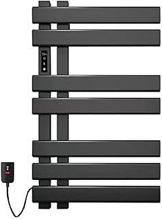 WiFi Smart Towel Warmer - Electric Heated Towel Rack & Bathroom Radiator Adjustable Temp Fast Heating Energy Efficient Luxurious Home Comfort Device