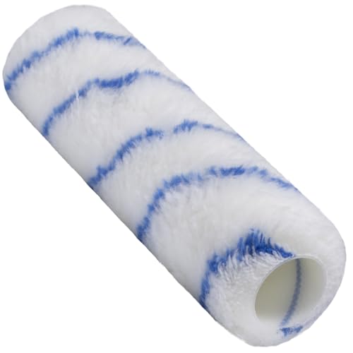 AERZETIX - C68548 - Set di 3 manicotti rullo di vernice senza manico 230mm a pelo lungo 18mm - Ø75mm - diametro apertura 38mm - per pareti esterne con superfici ruvide