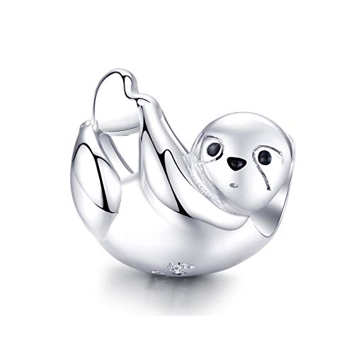 Colgante de plata de ley 925 para pulseras Pandora para mujeres y niñas, Esmalte, Esmaltado.