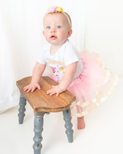 Luke and Lulu Baby Shark Birthday Outfit Girl Collection - 1st Birthday3