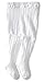 Jefferies Socks Baby Girls' Cable Tight, White, 18 24 Months