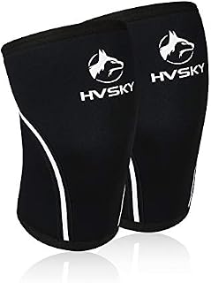 HVSKY Fitness | Knee Sleeves – Support for Powerlifting, Weightlifting & Crossfit –