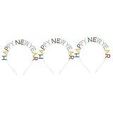 Fournitures de fête du nouvel an: avec un large éventail d'applications, le bandeau convient au jour de l'an, au carnaval, au cosplay, etc. design léger et rationnel, le -tête ne causera aucun fardeau à votre tête.
