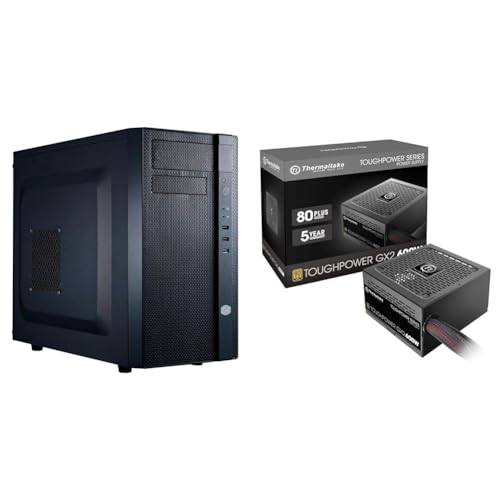 Image of Cooler Master N200 - Mini Tower Computer Case with Fully Meshed Front Panel and mATX /Mini-ITX Support & Thermaltake Toughpower GX2 80+ Gold 600W SLI /Crossfire Ready Continuous Power