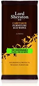 Lord Sheraton 83567 Leather Clean and Shine Wipes, Clear