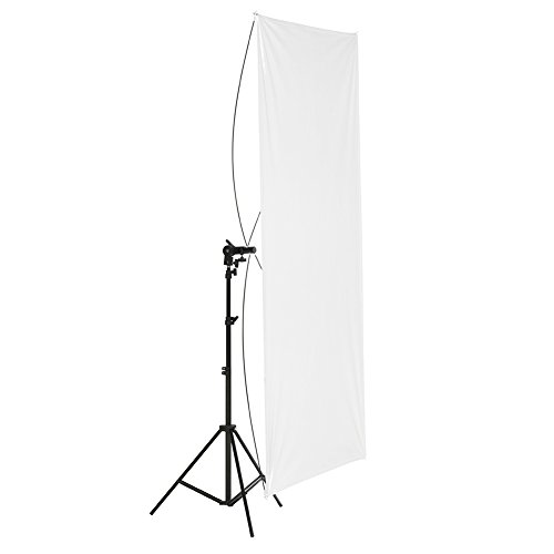 Neewer 35" x 70"/ 90 x 180cm Photo Studio Gold/Silver & Black/White Flat Panel Light Reflector with 360 degree Rotating Holding Bracket and Carrying Bag by NEEWER - Image 5