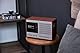 Revo SuperConnect Internet-/DAB+ Radio (Internet/DAB+/DAB/UKW,Spotify,WLAN,Aux In,Cinch-Out,Kopfhörer Ausgang,inkl. Netzteil) walnuß-silber