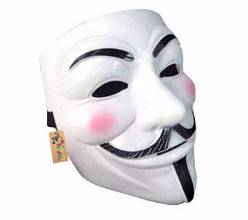Western Era Vendetta Comic Face Mask Anonymous Guy Fawkes, White (Set of 1) (B07M9BL9RX) Amazon Price History, Amazon Price Tracker