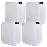 KOMPLETT ENTLEERBAR, keine nervigen Reste mehr. Qualität „Hergestellt in Deutschland“. Mit UN-Zulassung. Bisphenol A(BPA) frei. Kein Einwegkanister. 100% Recycelbar