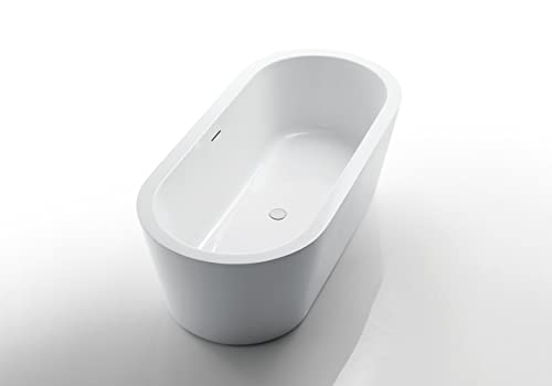 Miseno Mno7132Sfso Miseno Mno7132Sfso 71" Free Standing Acrylic Soaking Tub With Center Drain #TOP1