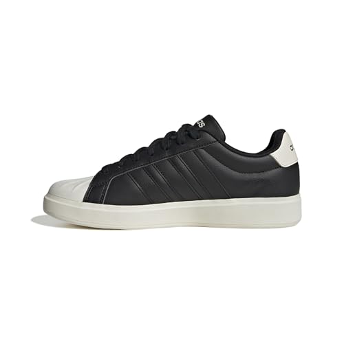 adidas Herren Streettalk Shoes, Core Black/Core Black/Off White, 45 1/3 EU – Ansicht 2