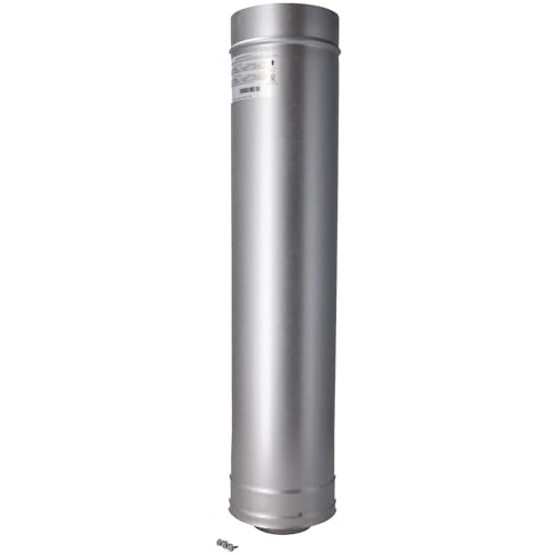 Rheem ProTech Stainless Concentric Straight Pipe (24") for Venting Tankless Gas Non-Condensing Water Heaters - RTG20270C