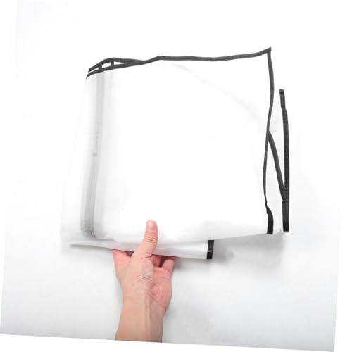 5pcs Dust Bag Peva Suit Coat Garment Bags for Closet Storage Hanging Clothes Protection Wardrobe Dust Cover3