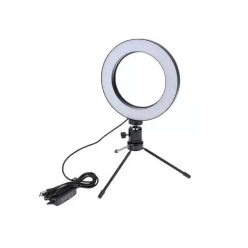 Ring Light Luminaria Led 20cm 8608 Tripe Ferro Tripe Celular