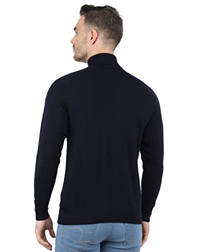 Image of Monte Carlo Men Wool High Neck Pullover Sweater