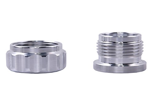 Silver Color 2Inches Aluminium Alloy Fuel Cap Weld On Filler Neck And Oil Tank Cap #TOP4