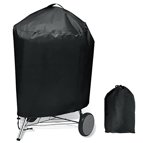 Aotono Housse Barbecue, 420D Oxford Imperméable Housse Barbecue, Housse Barbecue Gaz, Bache Barbecue Exterieur, Antipoussière Imperméable Anti -UV Anti-vieillissement, Ø77 x 90 cm, Noir thumbnail
