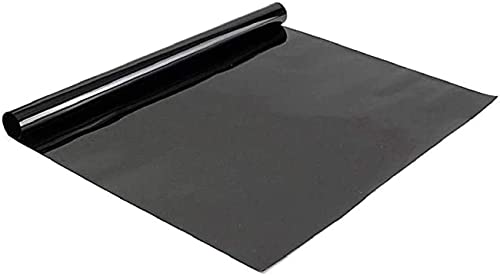 TRUE LINE Automotive 20% VLT Heat & UV Block Professional Window Tint Sun Visor Windshield Adhesive Film Roll (2Ply Carbon Film, 38