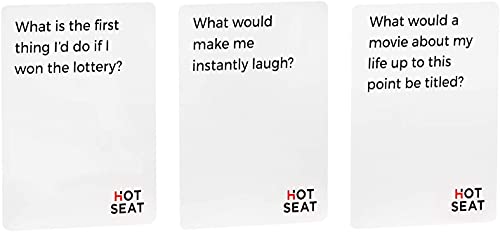 Hot Seat: The Game That's All About You - Family Friendly Card Game For All Ages #TOP2