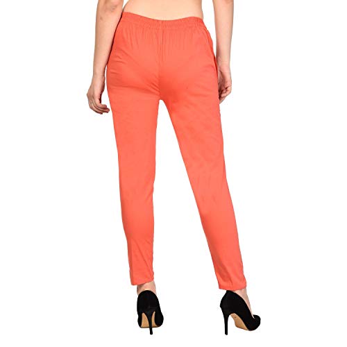 Image of SriSaras Women's Premium Cotton Trousers /Pants