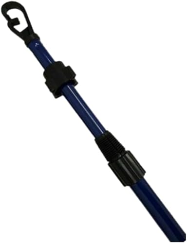 Telescopic Clothes Line Prop Washing Line Extending Clothes Pole Support Adjustable Height, Durable and Weather-Resistant, Perfect Support, Easy to Use