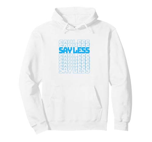 Blue Color Say Less Repeat Blue WT�O���t�B�b�N �p�[�J�[