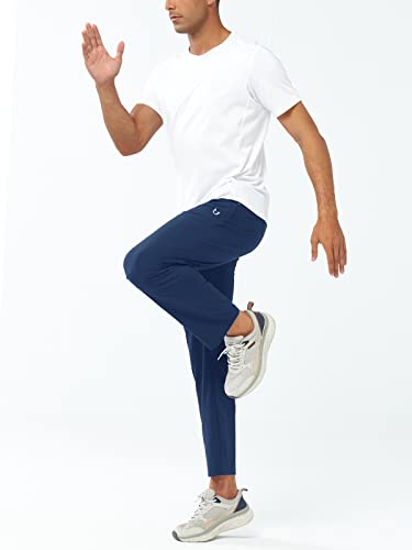 Northyard YDPM007-1-DARKBLUE-L Men'S Athletic Running Joggers Workout Track Tapered Pants Lightweight Quick Dry Sweatpants thumb #4
