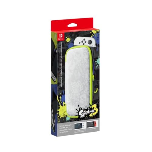 Nintendo Switch-Tasche und -Schutzfolie - Splatoon 3-Edition